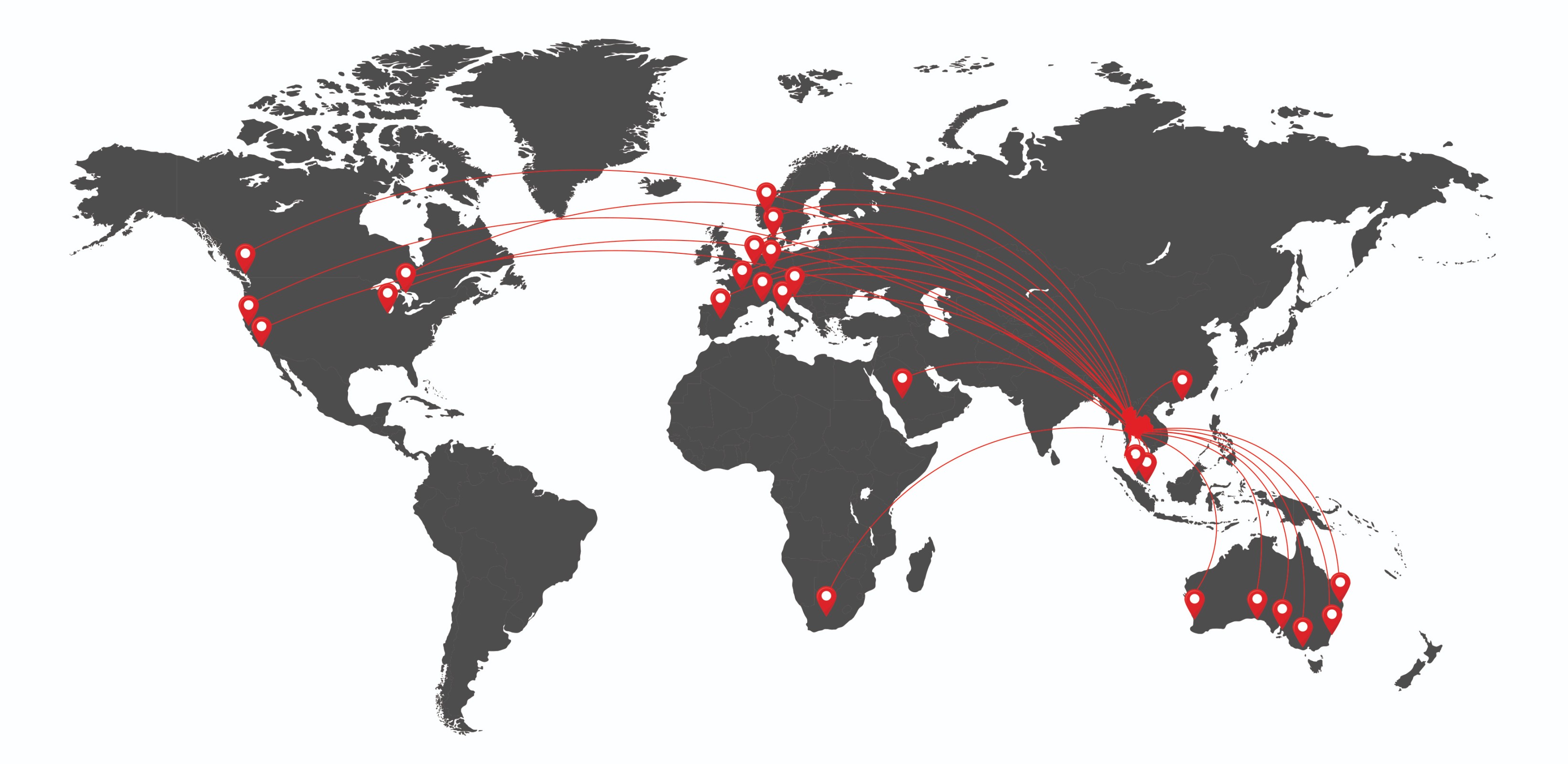 World Map with Countries